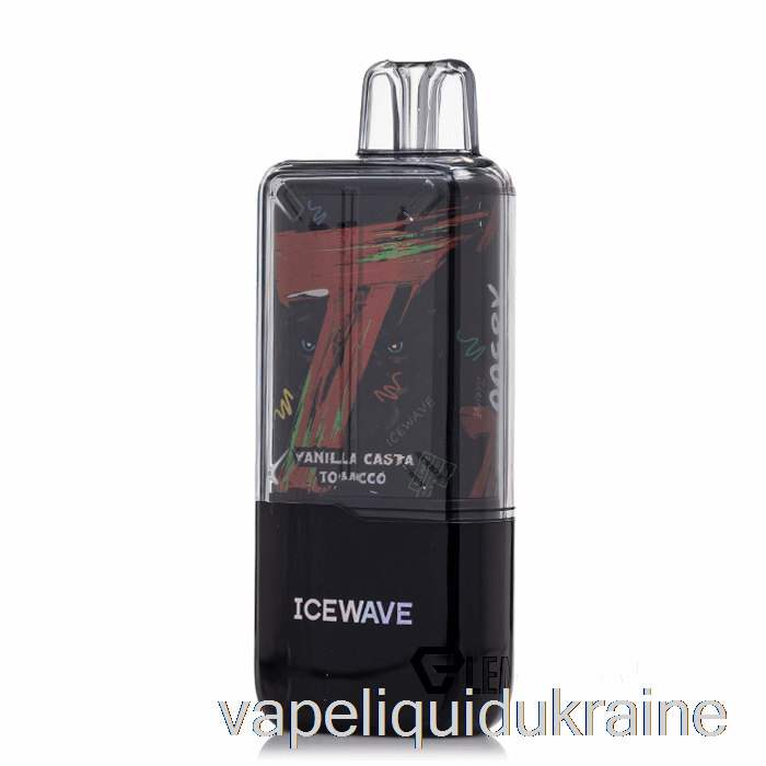 Vape Ukraine ICEWAVE X8500 Disposable Vanilla Casta Tobacco